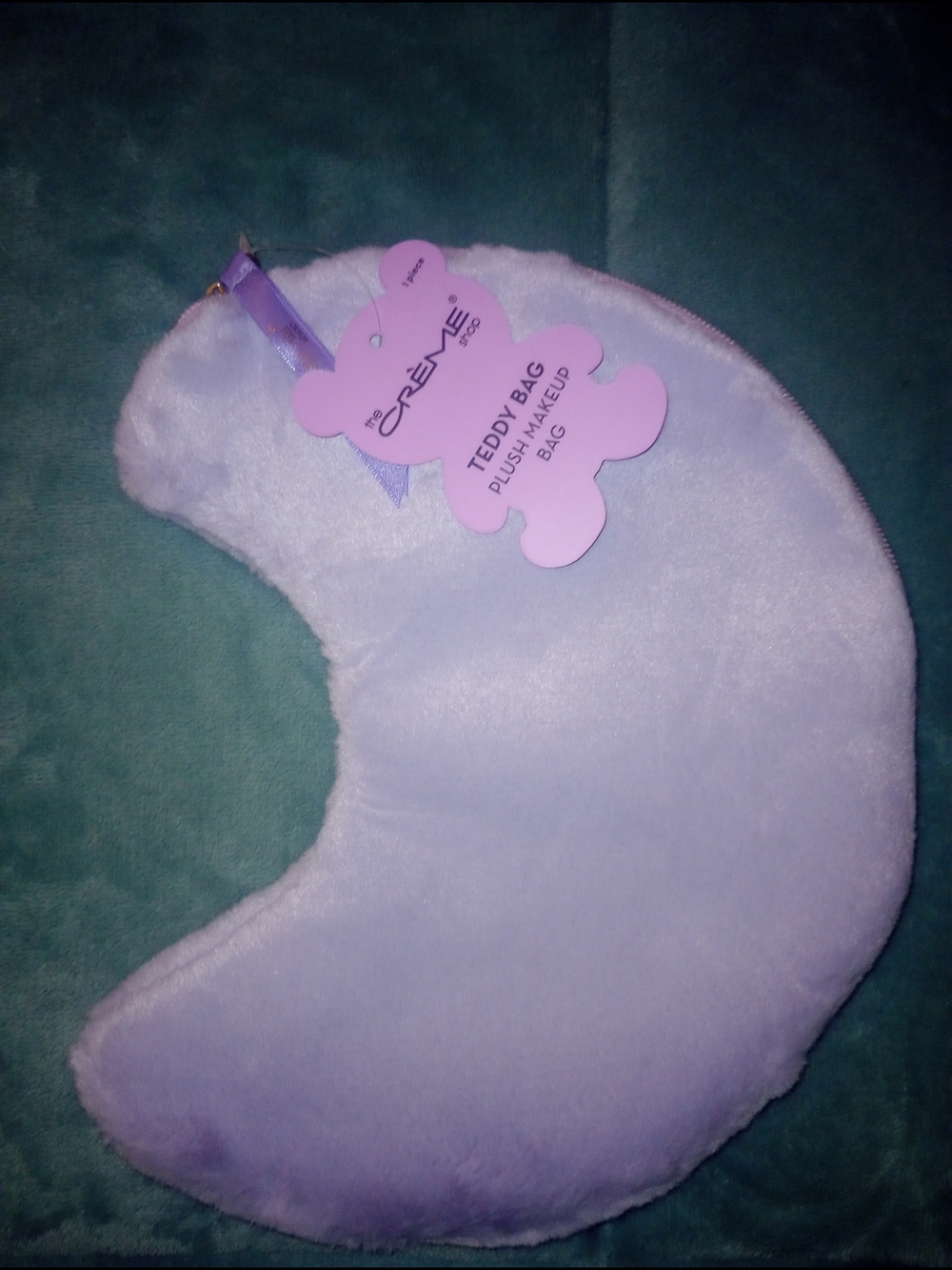 The Creme Shop Lavender Plush Moon Pouch